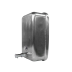37517 Stainless Steel Manual Dispenser for Liquid Soap 1200 ml (Vertical)