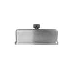 89131 Stainless Steel Manual Dispenser for Liquid Soap 1200 ml (Horizontal)
