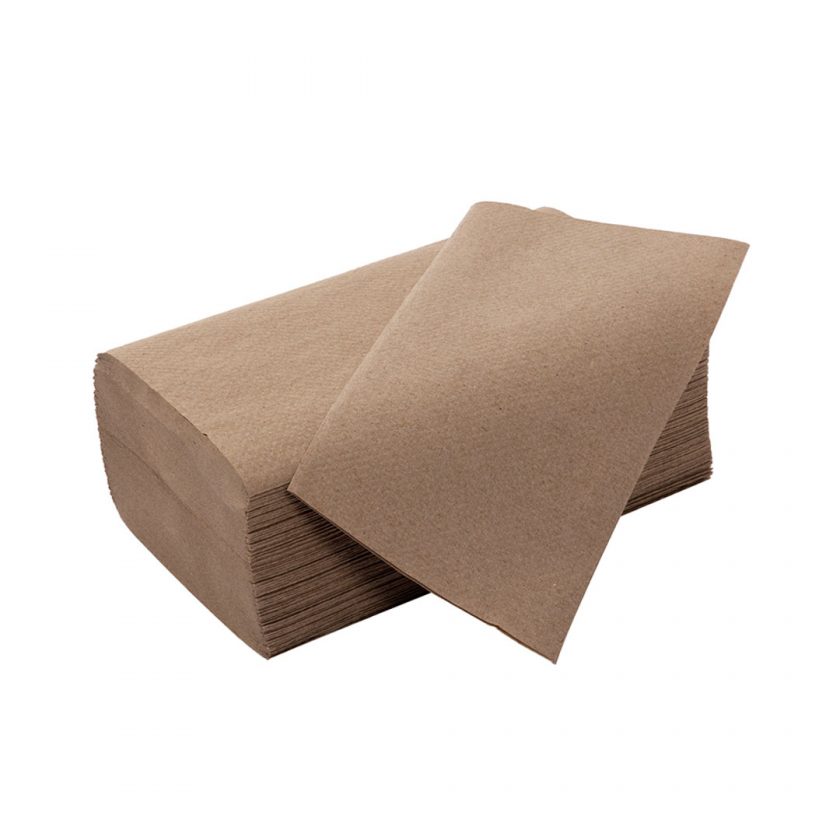 Interfolded Tissue Paper, 175 pulls, brown