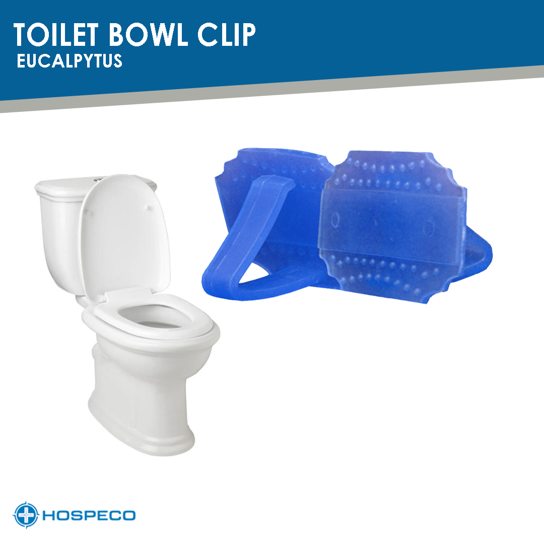 Toilet Bowl Clip - Eucalyptus (Blue)