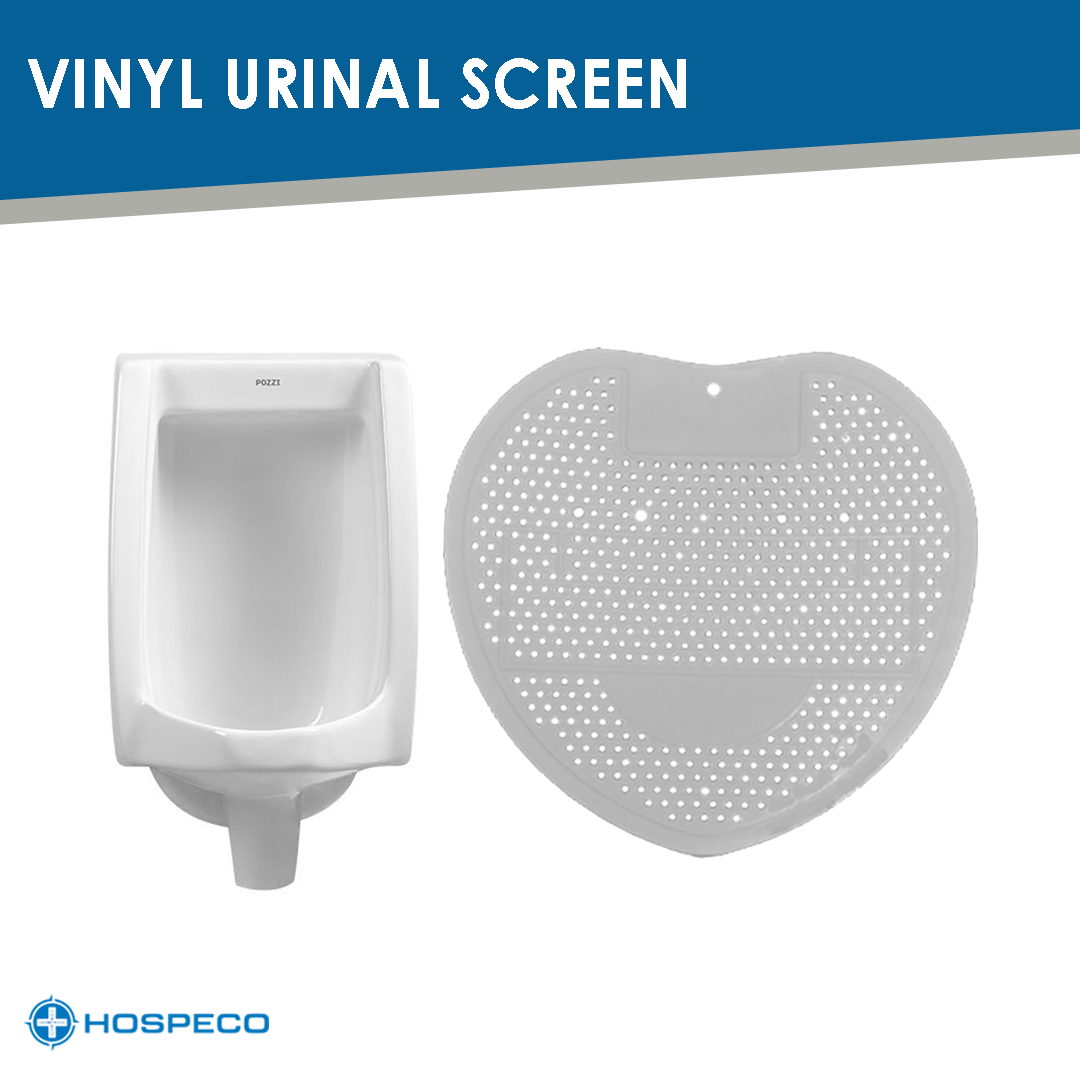 Vinyl Urinal Screen (White)