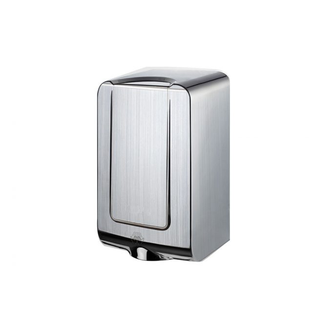 High Speed Mini Hand Dryer Full Chrome | Bathroom Dryer | HOSPECO