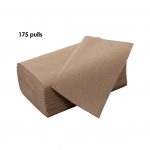 Interfolded Tissue 175 pulls 1 Ply Virgin Pulp (Brown) | HOSPECO