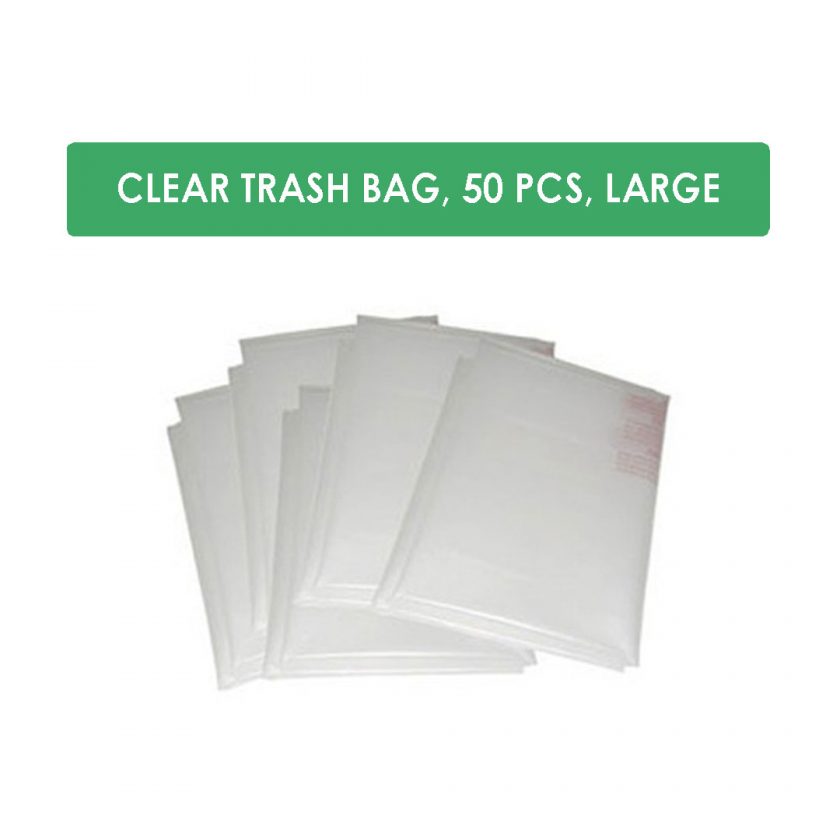 Medline Clear Trash Bag / Can Liner 7 Gallon 1000Ct-thephaco.com.vn