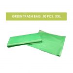 GREEN Trash Bag Garbage Bag 50 pcs (XXL) Heavy Duty Wholesale | HOSPECO