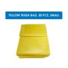 Yellow Trash Bag, 50 pcs, Small