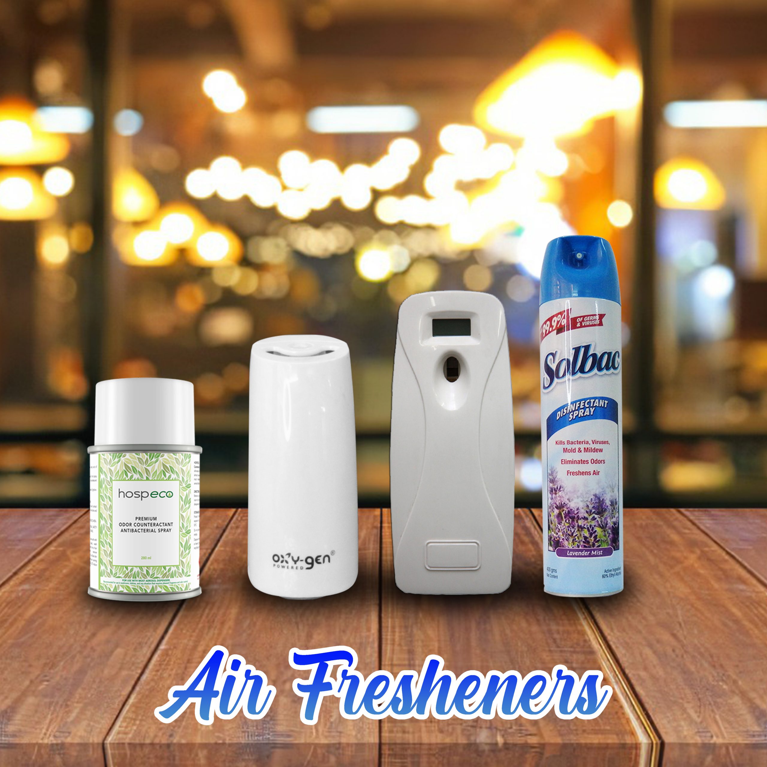 Air Fresheners and Sanitizers