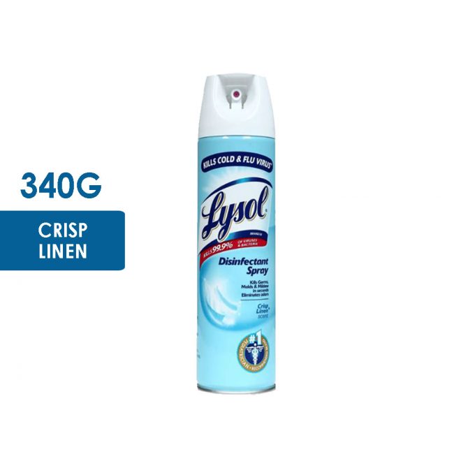 Lysol Disinfectant Spray Crisp Linen 340g