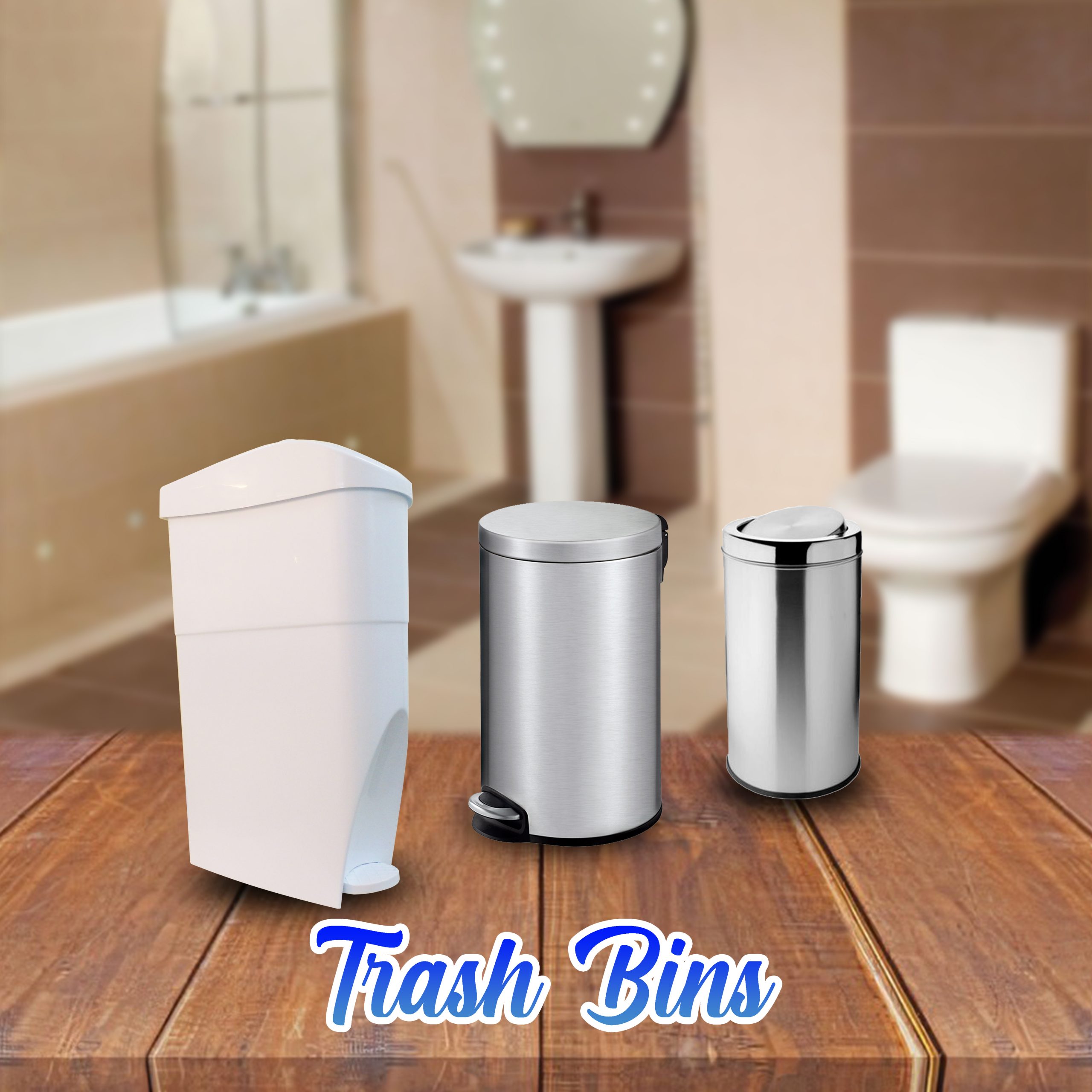 Trash Bins and Liners