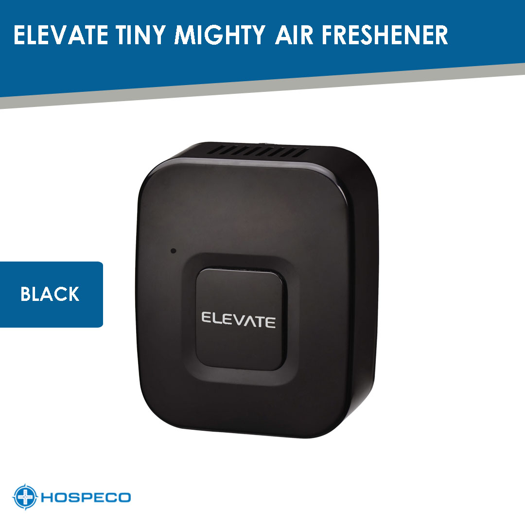 Elevate – Tiny Mighty Air Freshener Black | Compact Multi-Purpose...