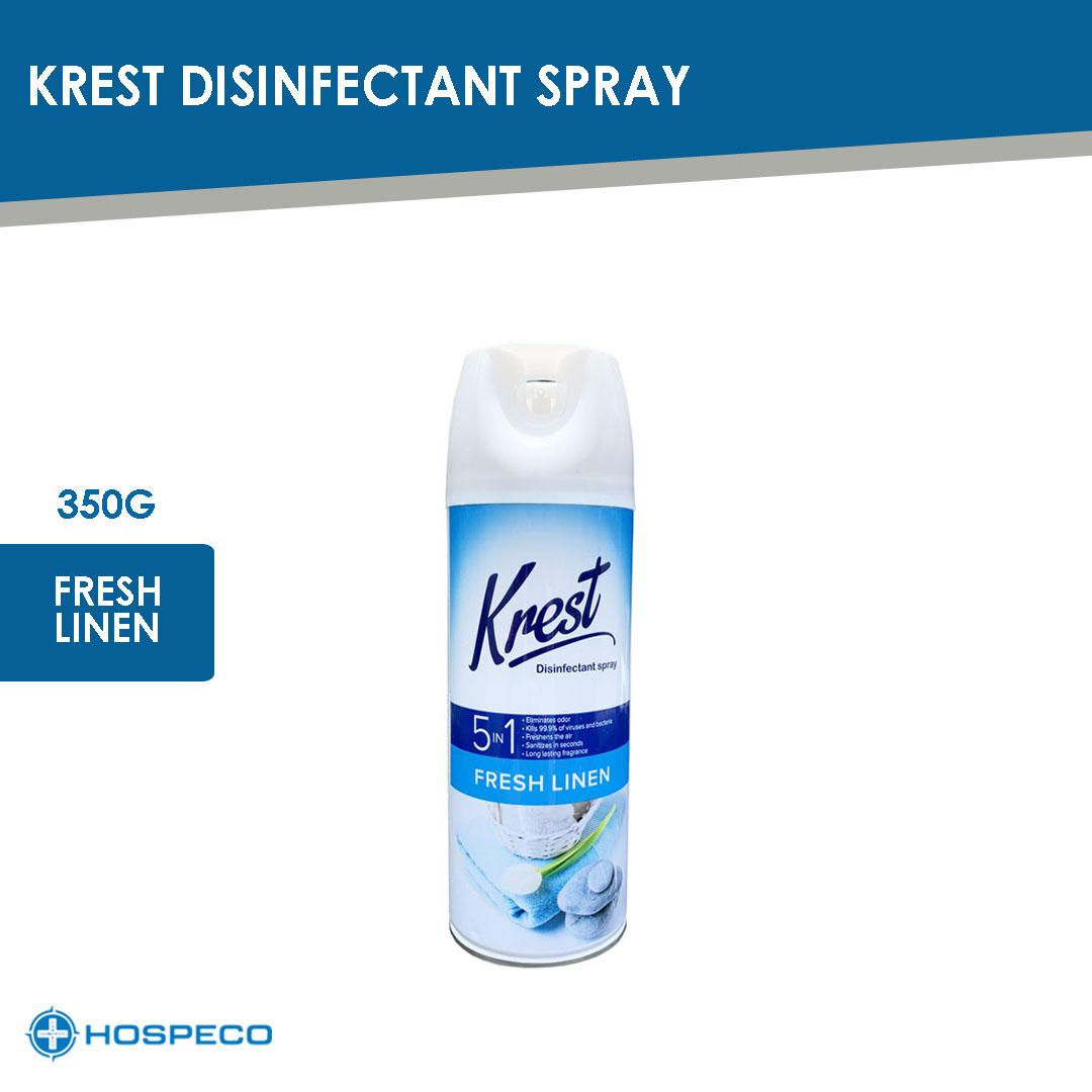 Krest Disinfectant Spray Fresh Linen 350g 71008