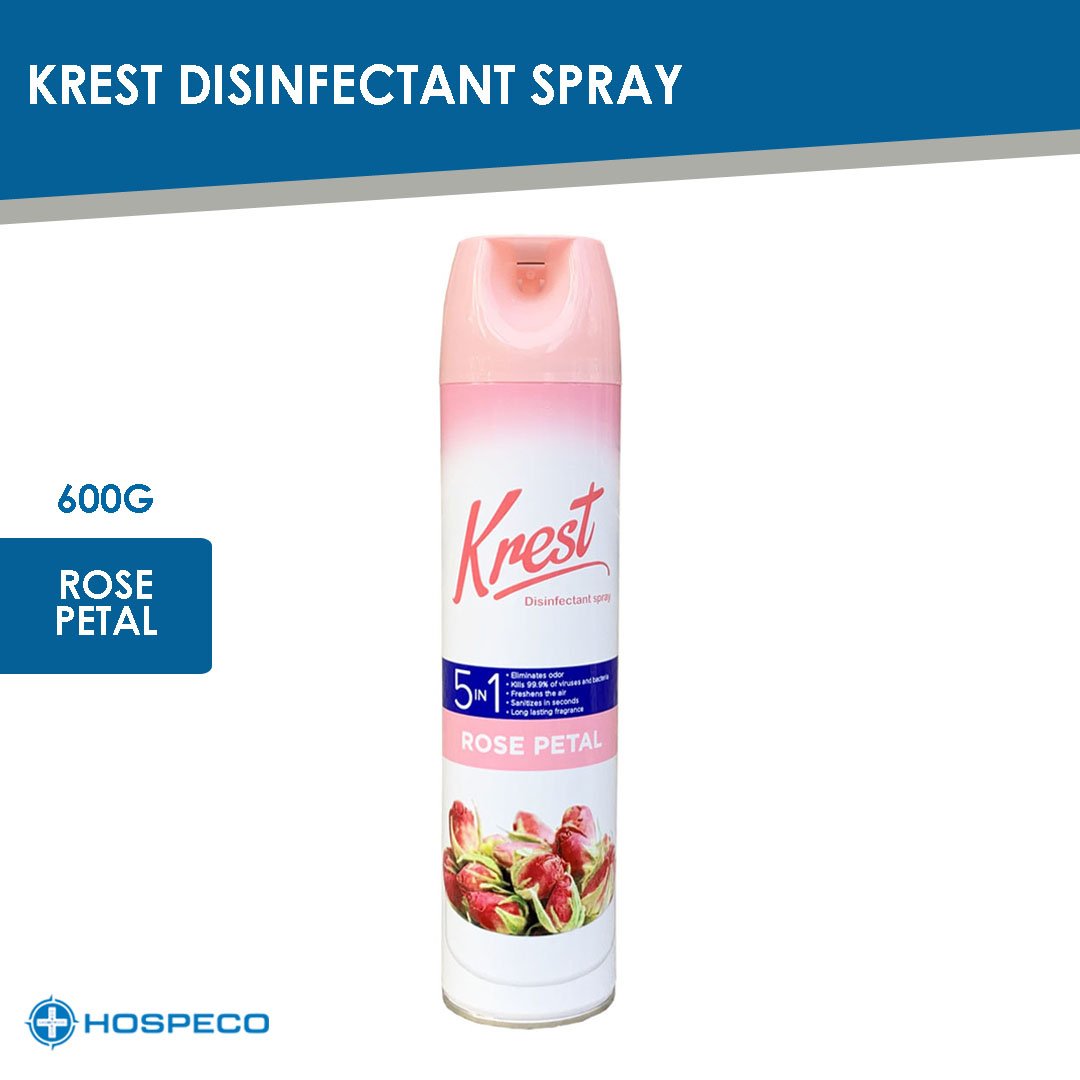 Krest Disinfectant Spray Rose Petal 600g 71011