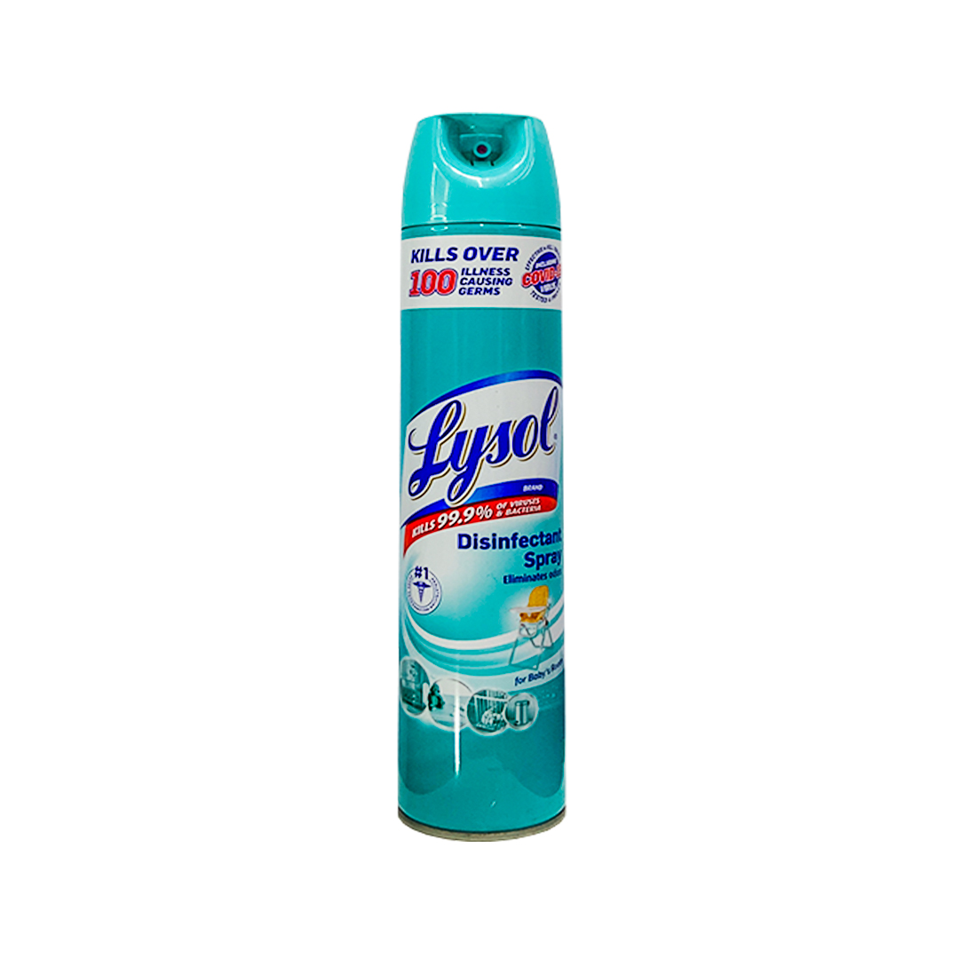 Lysol Disinfectant Spray Baby's Room 510g - Front