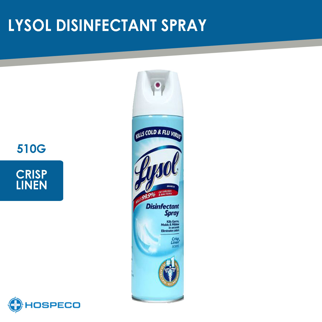 Lysol Disinfectant Spray Crisp Linen 510g 71013