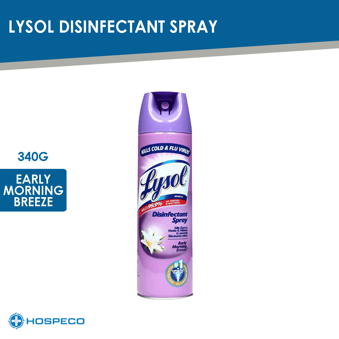 Lysol Disinfectant Spray Early Morning Breeze 340g 71016