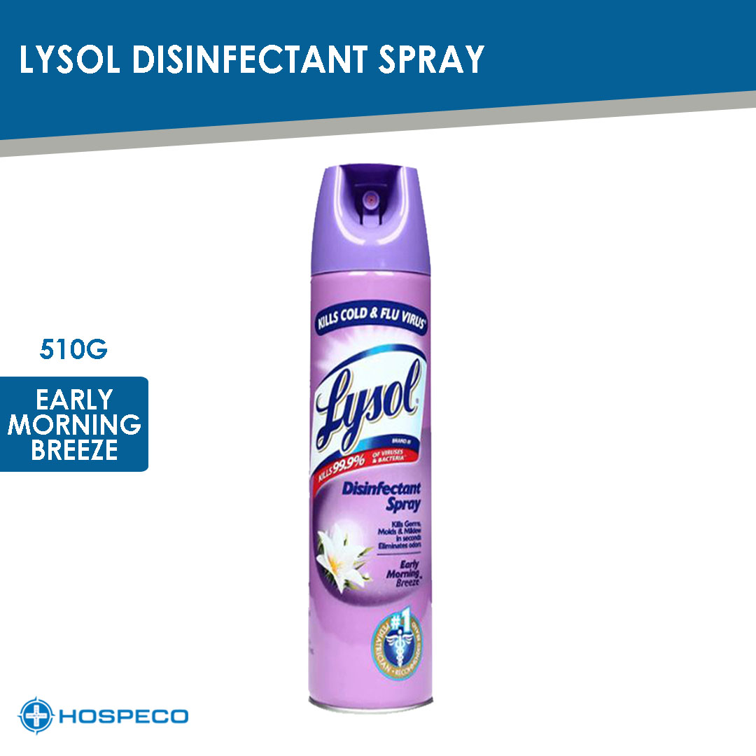 Lysol Disinfectant Spray Early Morning Breeze 510g 71017