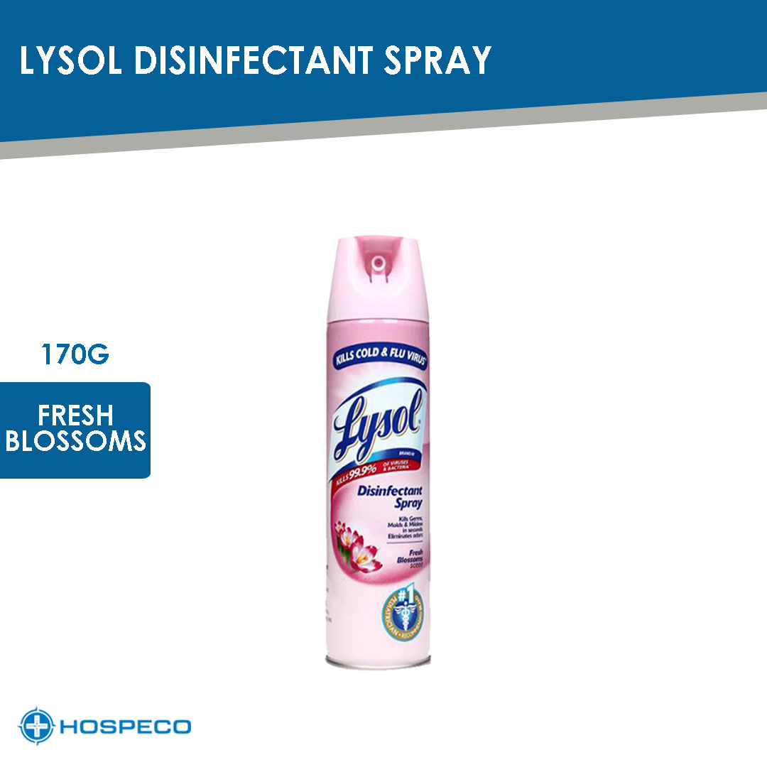 Lysol Disinfectant Spray Fresh Blossoms 170g 71023