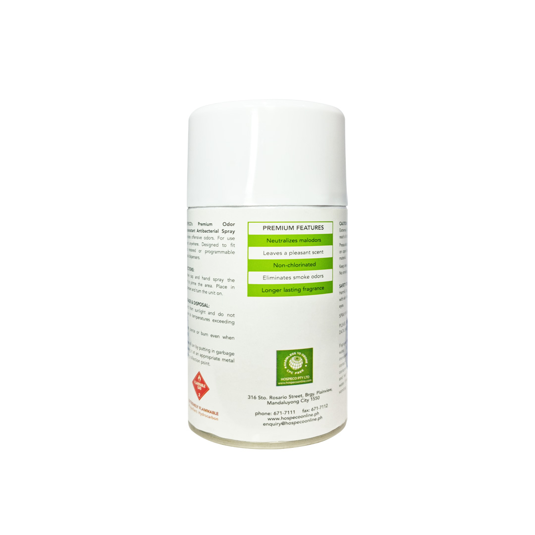 Premium Odor Counteractant Antibacterial Spray - Back