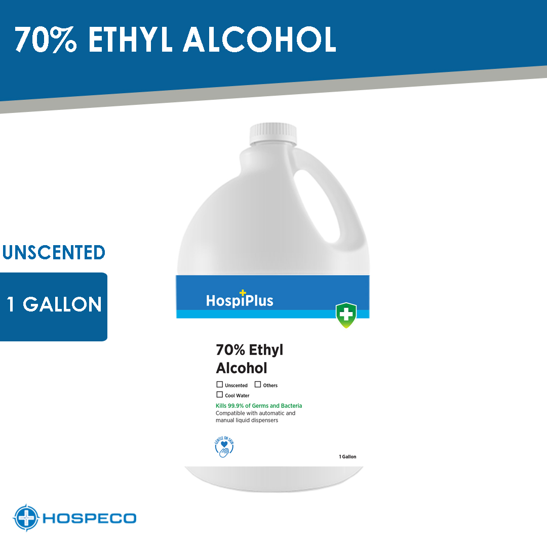70% Ethyl Alcohol Unscented Gallon