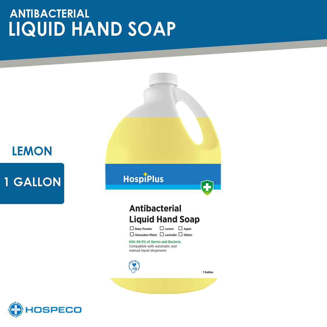 Antibacterial Liquid Hand Soap Lemon Gallon