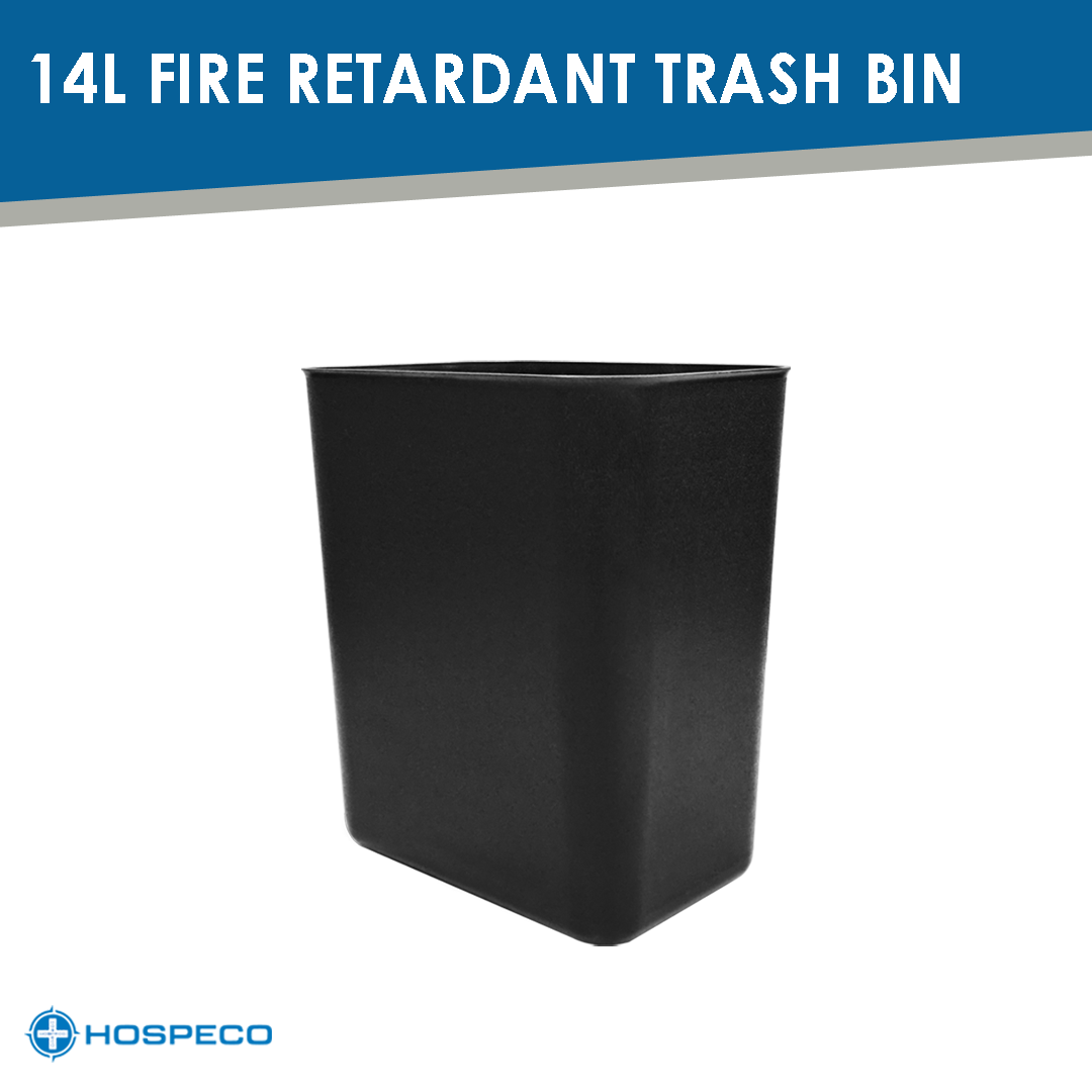 Fire-Retardant Trash Bin 14L