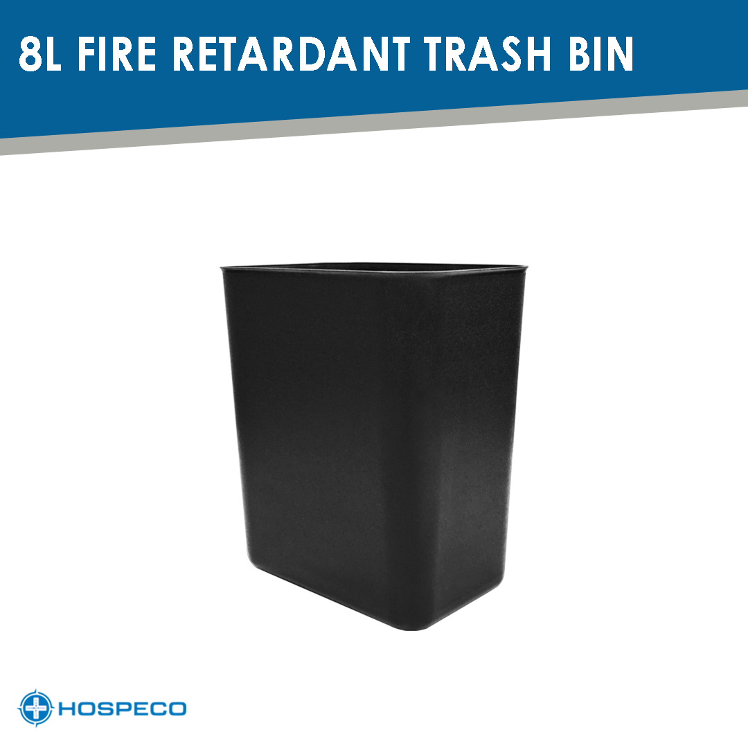 Fire-Retardant Trash Bin 8L