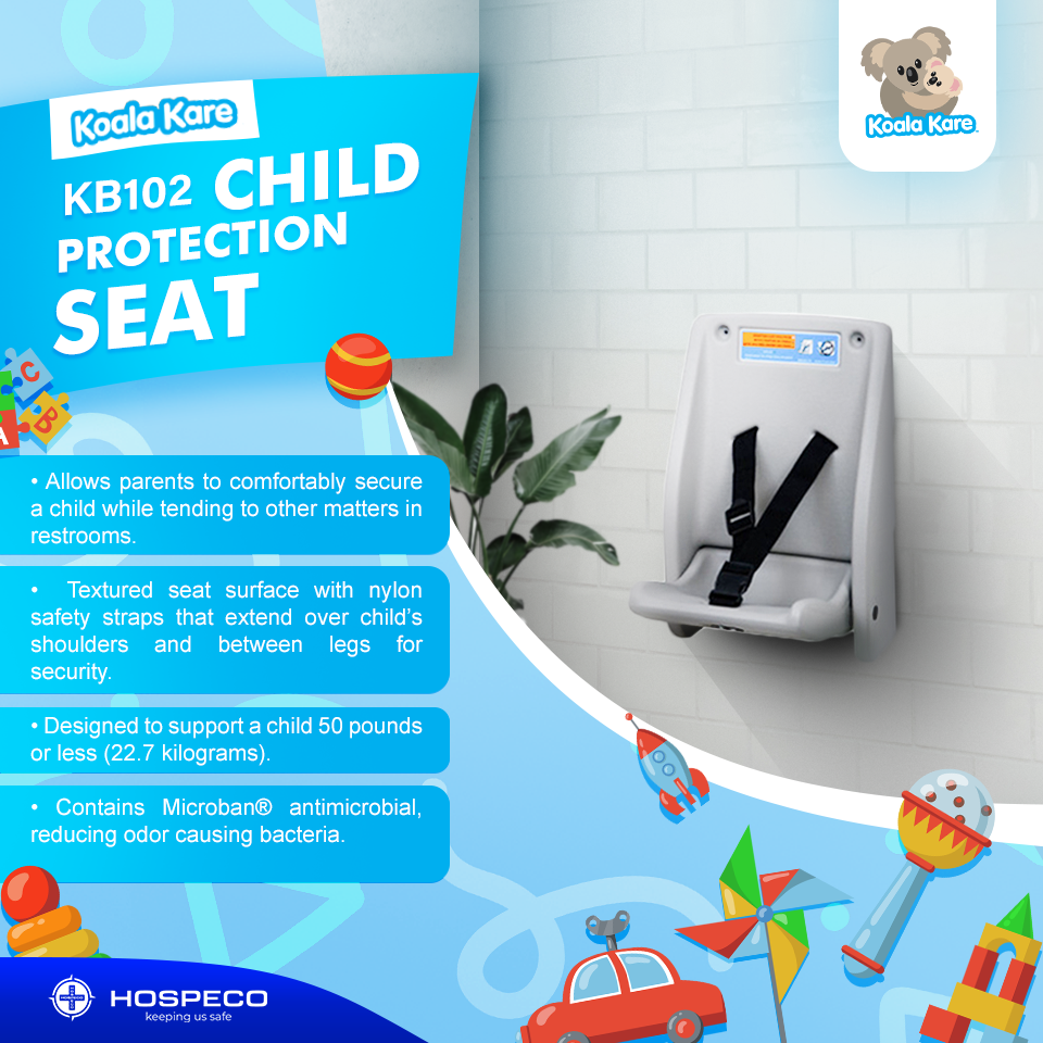 KOALA KARE CHILD PROTECTION SEAT | BATHROOM BABY SEAT