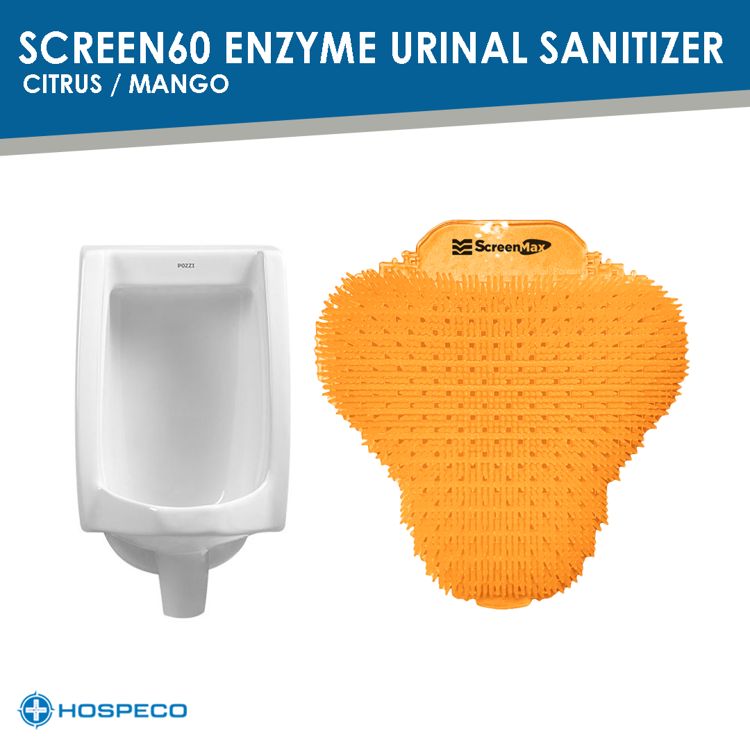 Screen60 Enzyme Urinal Sanitizer - Citrus (Orange)
