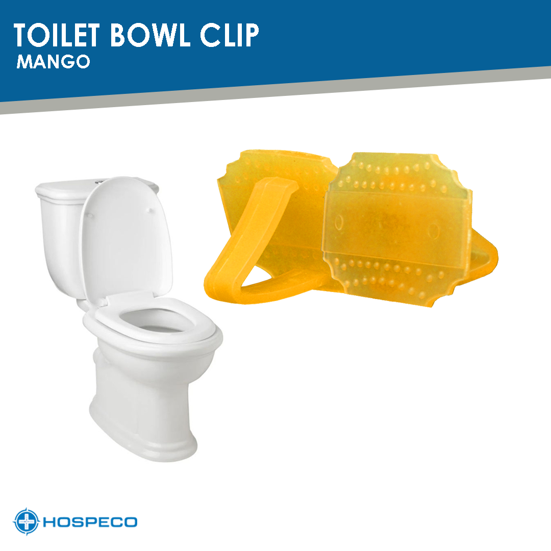 Toilet Bowl Clip - Mango (Orange)